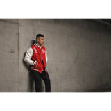 Red Champions Varsity Jacket