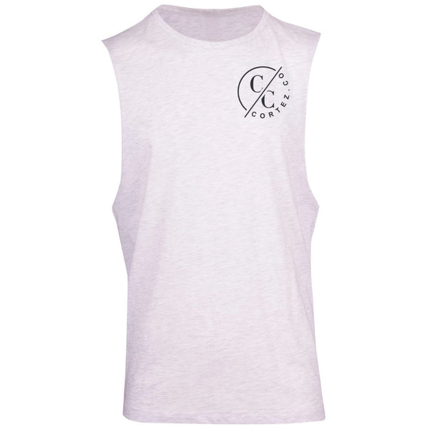 White Unisex Classic Sleeveless Tee