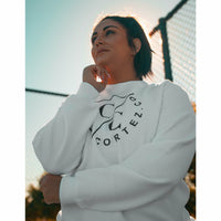 White Unisex Lifestyle Sweatshirt