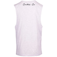 White Unisex Classic Sleeveless Tee