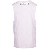 White Unisex Classic Sleeveless Tee